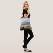 TOTE BAG VUE AÉRIENNE DES TERRES (Sur le modèle)