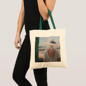 Tote Bag Vue arrière Toscane 2012 de fille (Devant (produit))