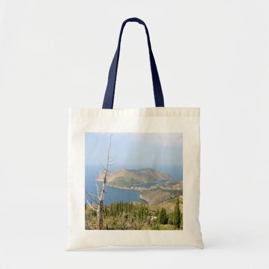 Tote Bag Vue d'Assos (Kefalonia) (Devant)
