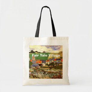Tote Bag Vue d'Auvers Vincent van Gogh.
