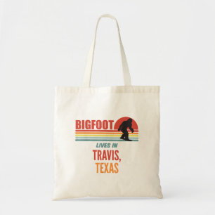 Tote Bag Vue de Bigfoot à Travis Texas 