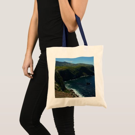 Tote Bag Vue de l'île Père Noël Cruz dans les îles Channel (Devant (produit))
