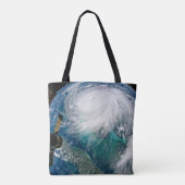 Tote Bag Vue De L'Ouragan Dorian. (Dos)