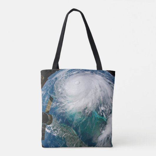 Tote Bag Vue De L'Ouragan Dorian. (Dos)
