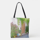 Tote Bag Vue de rue aquarelle (Dos)