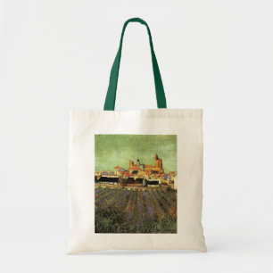 Tote Bag Vue de Saintes Maries par Vincent van Gogh