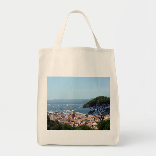 Tote Bag vue de st tropez (Devant)