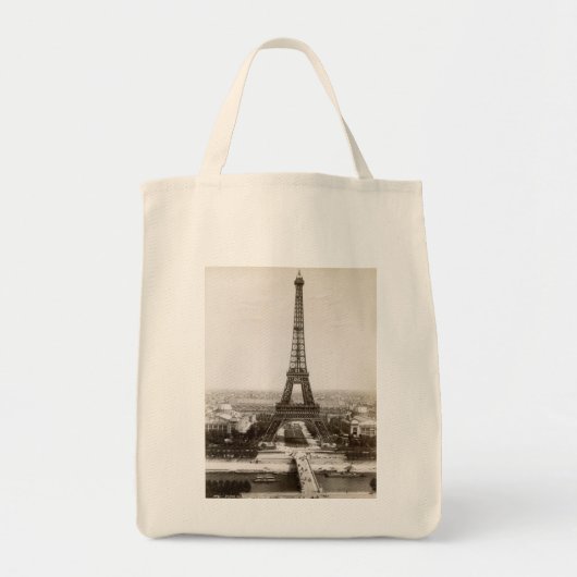 Tote Bag Vue de Tour Eiffel, 1900 (Devant)