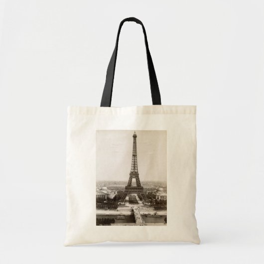 Tote Bag Vue de Tour Eiffel, 1900 (Devant)