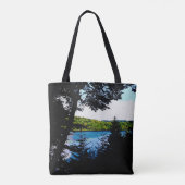 Tote Bag Vue fourre-tout de lac (Dos)