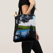 Tote Bag Vue fourre-tout de lac (De près)