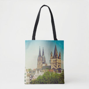 Tote Bag Vue vintage Koelner Dom Cologne Cathedral à K