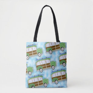 Tote Bag Wagons en bois volant