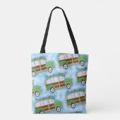 Tote Bag Wagons en bois volant (Dos)