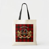 Tote Bag Wallace Clan Badge & Tartan (Devant)