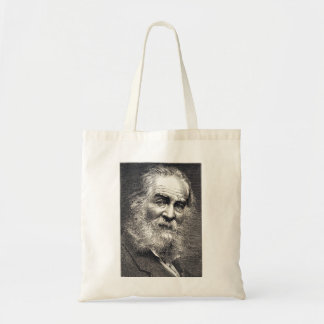 Tote Bag Walt Whitman Feuilles de grillage d'herbe
