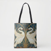 Tote Bag Walter Crane Swan (Devant)