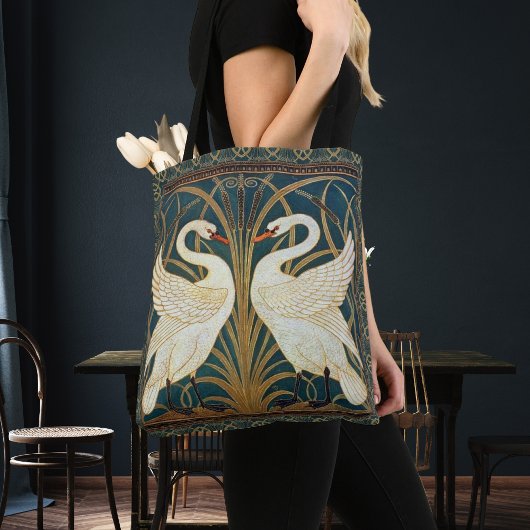 Tote Bag Walter Crane Swan