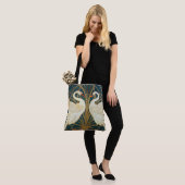 Tote Bag Walter Crane Swan (Sur le modèle)