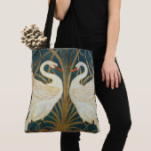 Tote Bag Walter Crane Swan (De près)