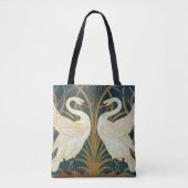 Tote Bag Walter Crane Swan (Devant)