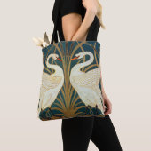 Tote Bag Walter Crane Swan (De près)