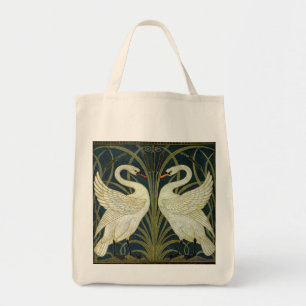 Tote Bag Walter Crane Swan & Rush et Iris victorien 