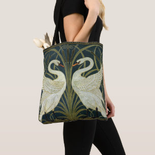 Tote Bag Walter Crane Swan & Rush et Iris victorien 