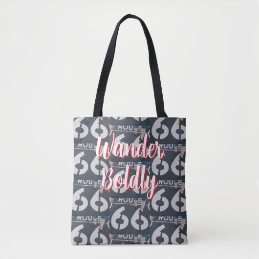 Tote Bag Wander Boldly (Devant)