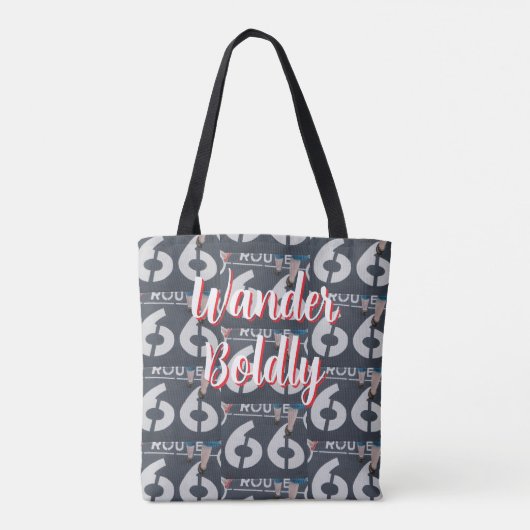 Tote Bag Wander Boldly (Dos)