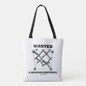 Tote Bag Wanted A Silicon Chemical Structure (Dos)