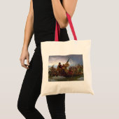 Tote Bag Washington croisant le fleuve Delaware (Devant (produit))