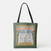 Tote Bag Washington DC | Mémorial de Lincoln (Dos)