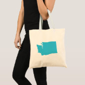 Tote Bag Washington en bleu (Devant (produit))