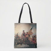 Tote Bag Washington Traverser le Delaware par Emanuel Leutz (Devant)