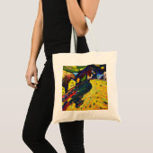 Tote Bag Wassily Kandinsky Houses at Murnau. Expressionism (Devant (produit))