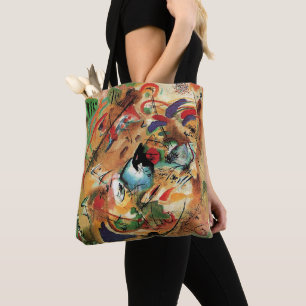 Tote Bag Wassily Kandinsky - Improvisation, Rêveuse,