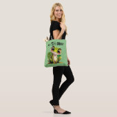 Tote Bag Watcha Do ? Funny Curious Frog (Sur le modèle)