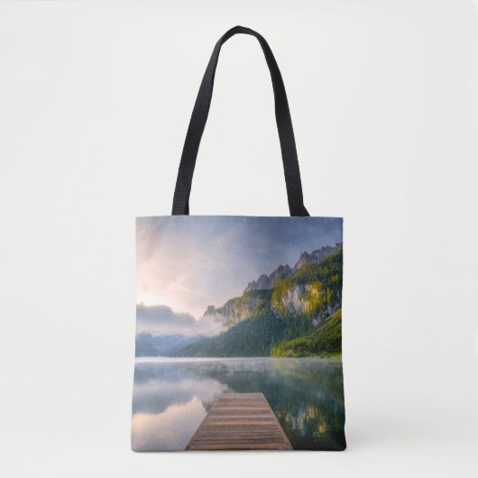 Tote Bag Water | Azure Alpine Lake, Austria (Devant)
