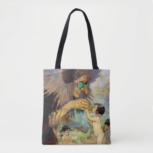 Tote Bag Water Baby and Fairy, Jessie Willcox Smith (Devant)