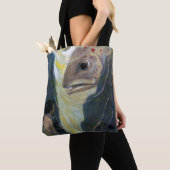 Tote Bag Water Baby and Fish, Jessie Willcox Smith (De près)