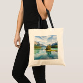 Tote Bag Water | Maligne Lake, Jasper National Park, Canada (Devant (produit))