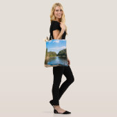 Tote Bag Water | Spruce Lake Quebec, Canada (Sur le modèle)