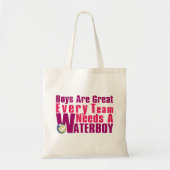 Tote Bag Waterboy Volleyball en rose (Devant)