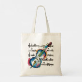 Tote Bag watercolor violin (Dos)