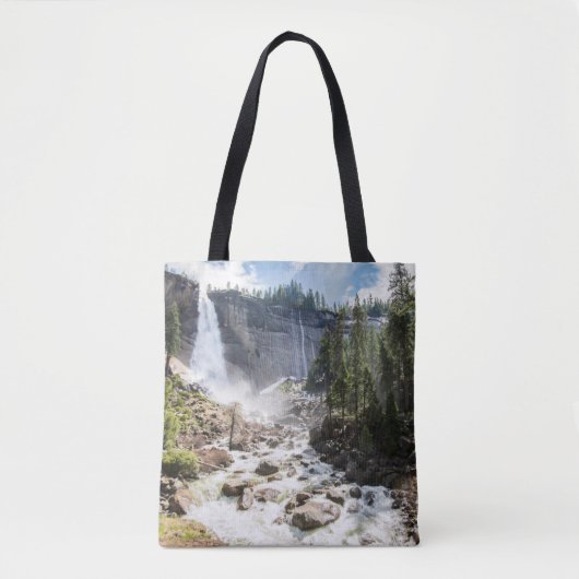 Tote Bag Waterfalls | Nevada Fall, Yosemite, CA (Devant)