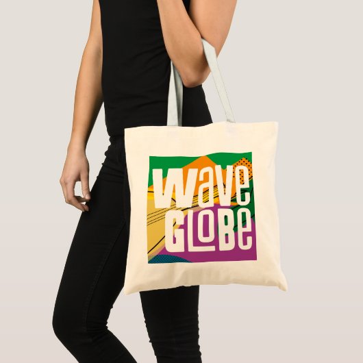 Tote Bag WaveGlobe (Devant (produit))