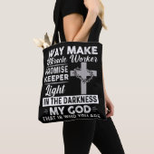 Tote Bag Waymaker Miracle Worker Promesse Keeper Lumière Jé (De près)