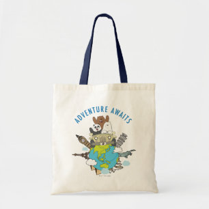 Tote Bag We Bare Bears - Adventure Await