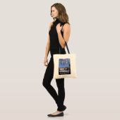 Tote Bag We just want to live - Tygkasse (Devant (modèle))